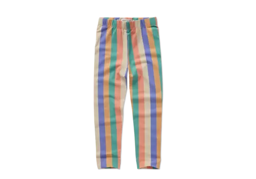 Sproet & Sprout Sproet & Sprout Legging multi colour stripes  Nectarine
