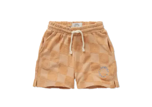 Sproet & Sprout Sproet & Sprout Shorts terry blocks  Nectarine