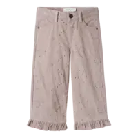 Lil 'Atelier Rose Wide Cord Bine Pants Etherea
