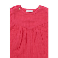 Noppies Girls Dress Meade short sleeve Raspberry
