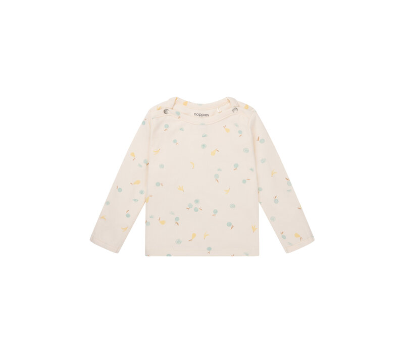 Noppies Unisex Tee Oran long sleeve Fruit pattern