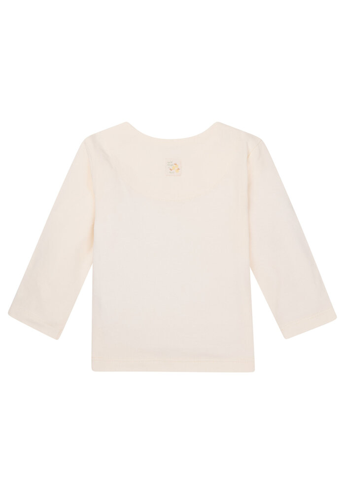 Noppies Unisex Tee Olney long sleeve Whisper White