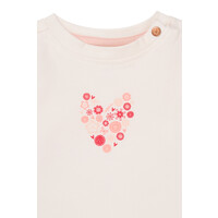 Noppies Girls Tee Marlow long sleeve Whisper White