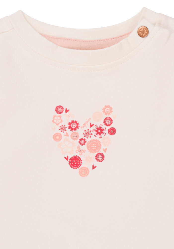 Noppies Girls Tee Marlow long sleeve Whisper White