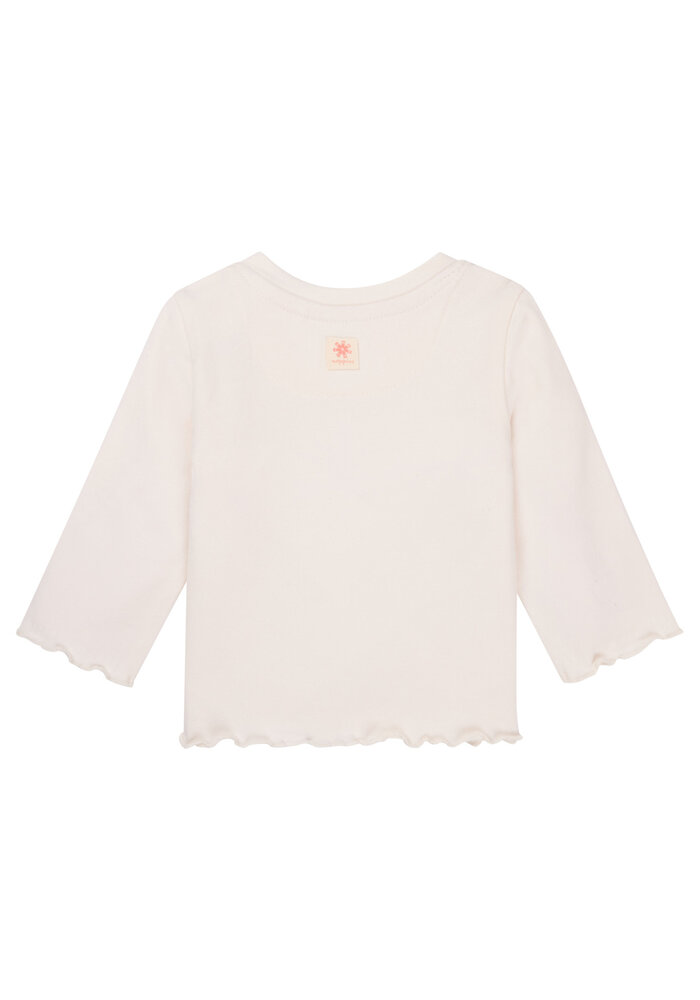 Noppies Girls Tee Marlow long sleeve Whisper White