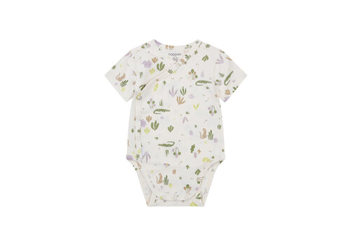 Noppies Noppies Unisex Adjustable Romper Orofino Animals pattern