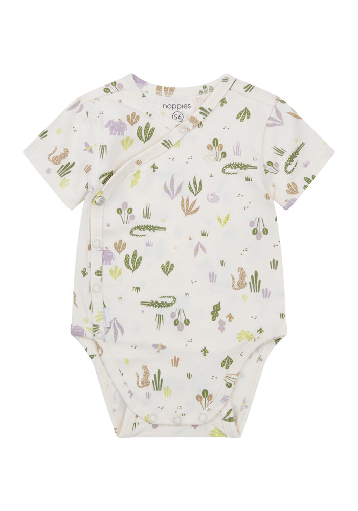 Noppies Unisex Adjustable Romper Orofino Animals pattern