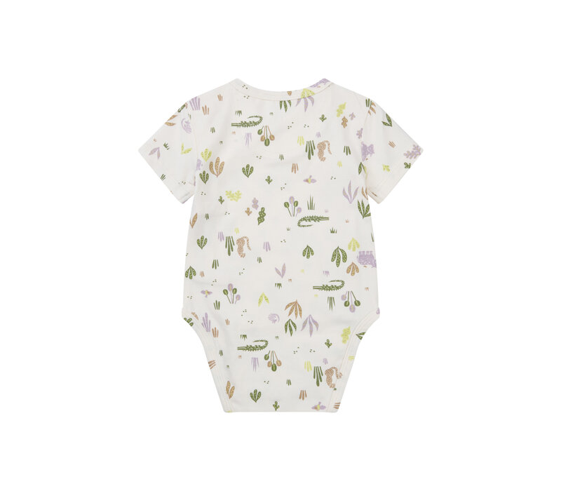 Noppies Unisex Adjustable Romper Orofino Animals pattern