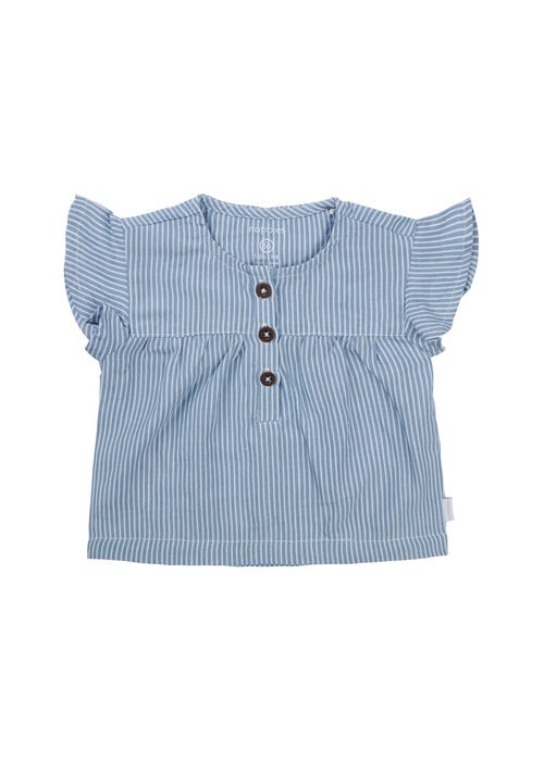 Noppies Noppies Girls Top Mafador short sleeve Light Blue