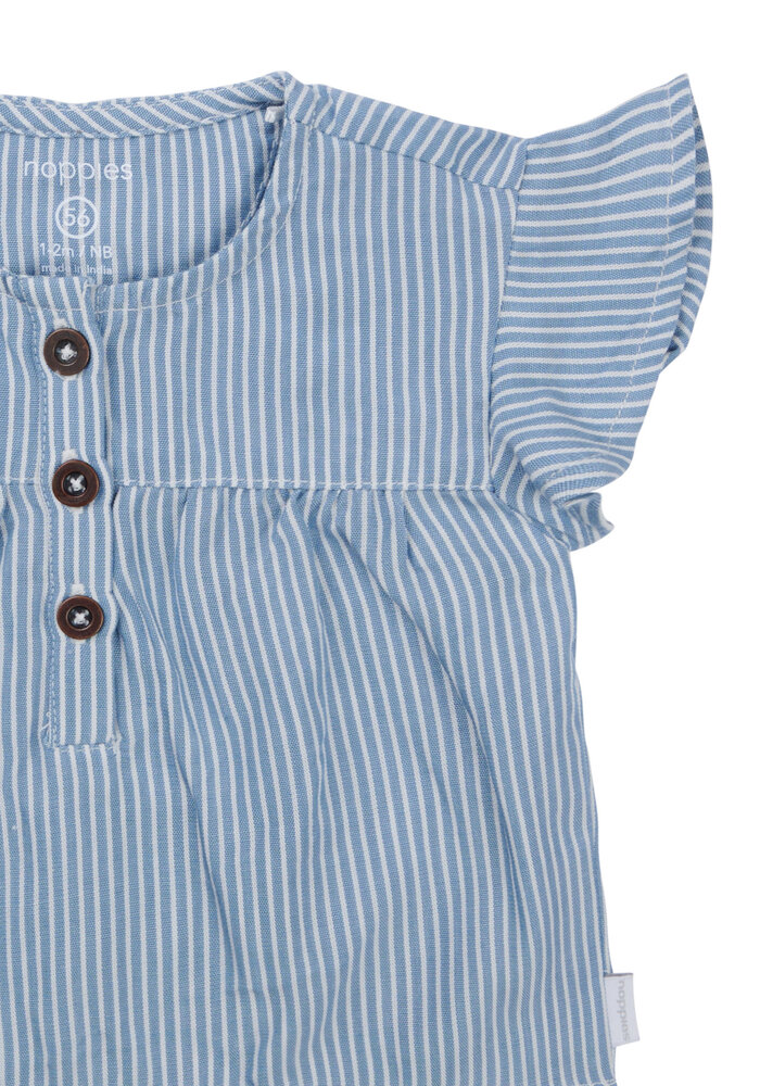Noppies Girls Top Mafador short sleeve Light Blue