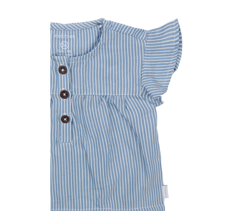 Noppies Girls Top Mafador short sleeve Light Blue