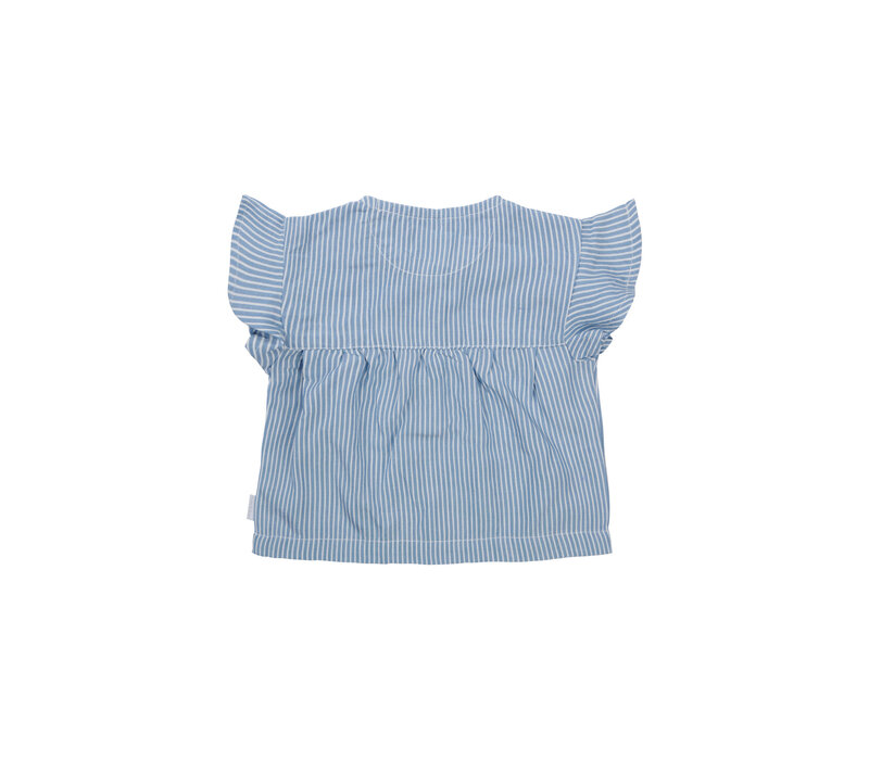 Noppies Girls Top Mafador short sleeve Light Blue