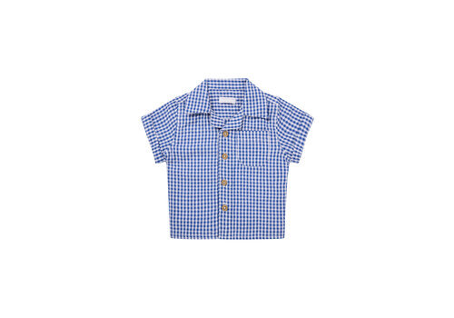 Noppies Noppies Boys Shirt Osnabruck short sleeve Check Pattern