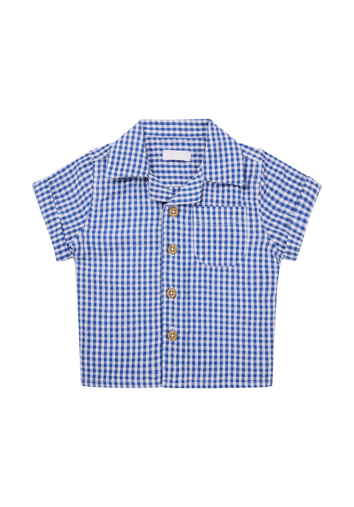 Noppies Boys Shirt Osnabruck short sleeve Check Pattern