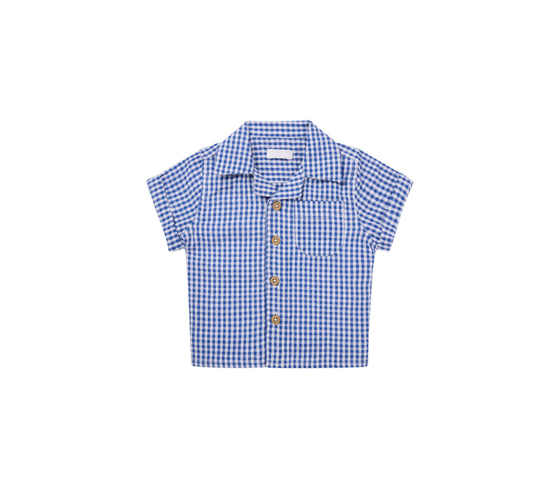 Noppies Boys Shirt Osnabruck short sleeve Check Pattern