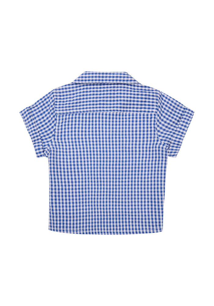 Noppies Boys Shirt Osnabruck short sleeve Check Pattern