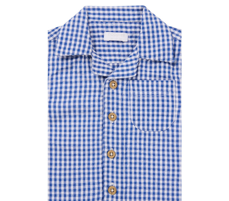 Noppies Boys Shirt Osnabruck short sleeve Check Pattern