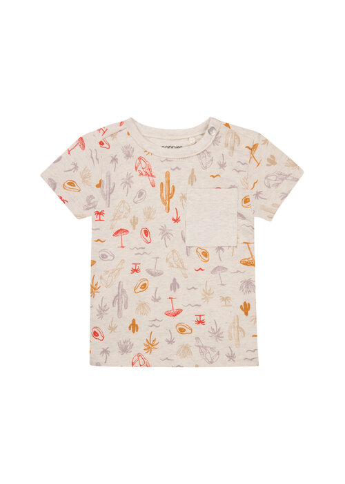 Noppies Noppies Boys Tee Olle short sleeve Tropical pattern
