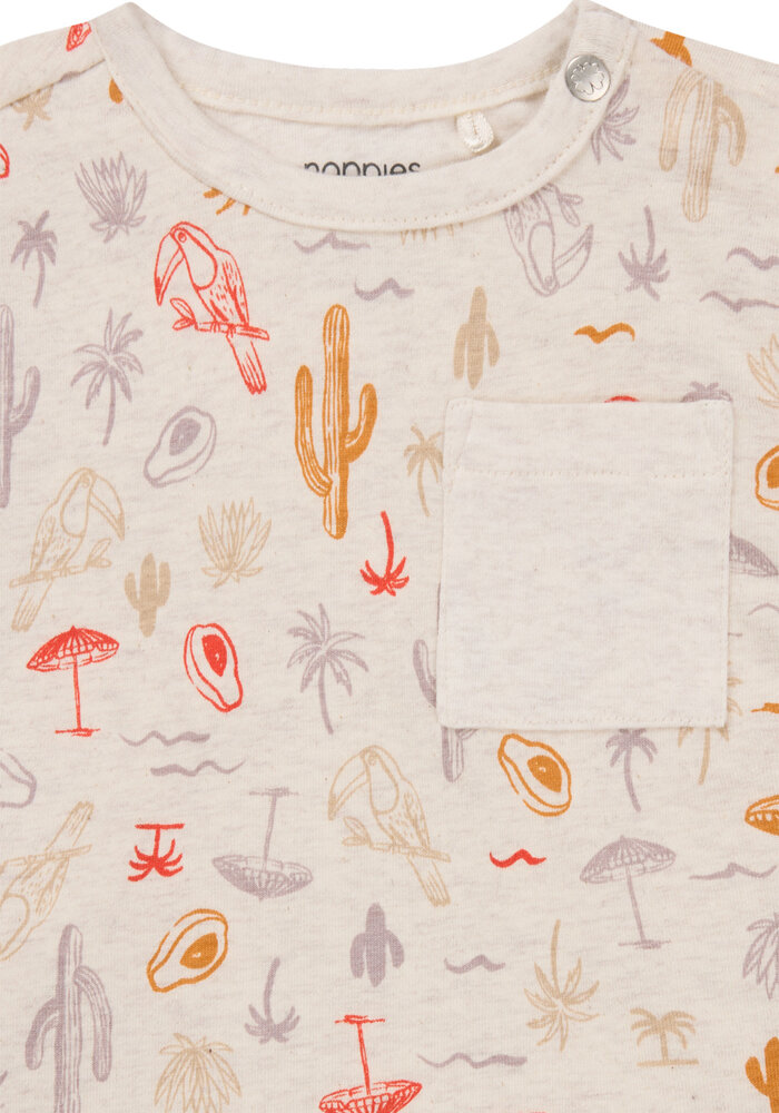 Noppies Boys Tee Olle short sleeve Tropical pattern