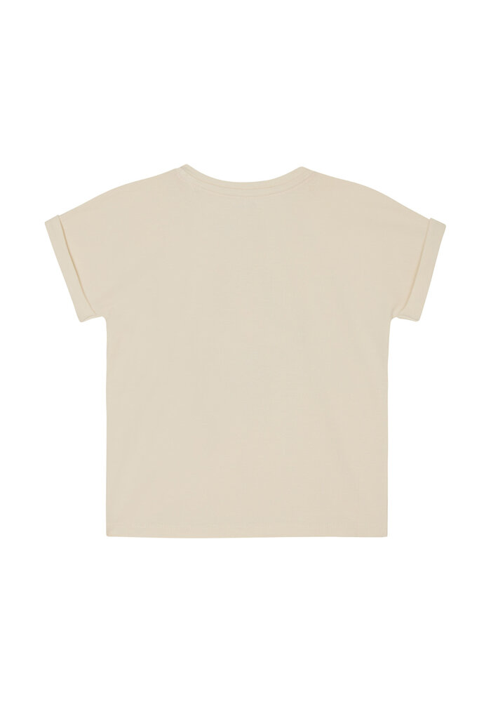 Noppies Girls Tee Naverre short sleeve Fog
