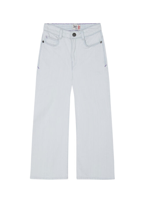 Noppies Noppies Girls Denim Pants Nicholson wide leg Light Wash Denim