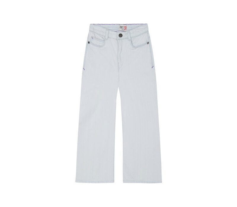 Noppies Girls Denim Pants Nicholson wide leg Light Wash Denim