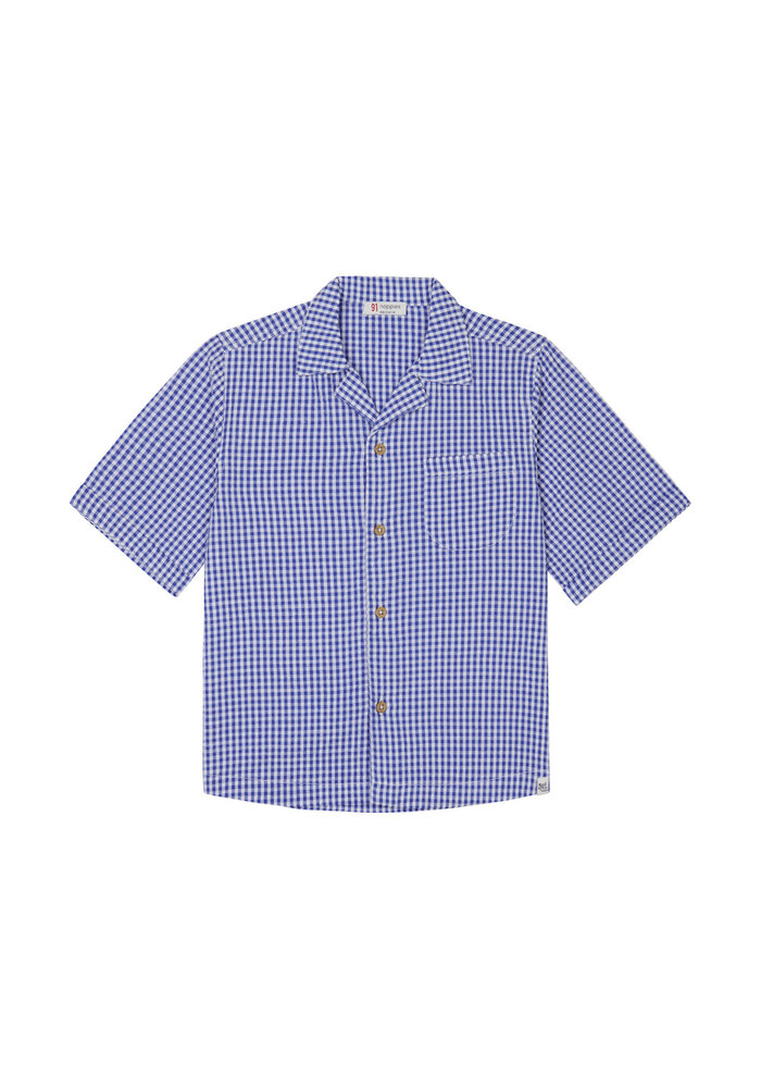 Noppies Boys Shirt Osnabruck short sleeve Check Pattern