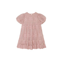 Noppies Girls Dress Mena short sleeve Evening Sand