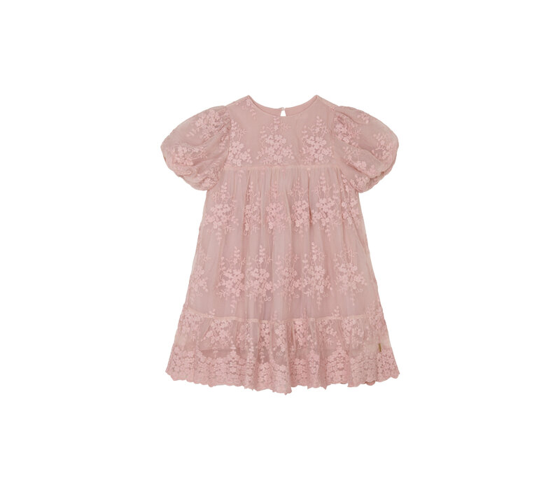 Noppies Girls Dress Mena short sleeve Evening Sand
