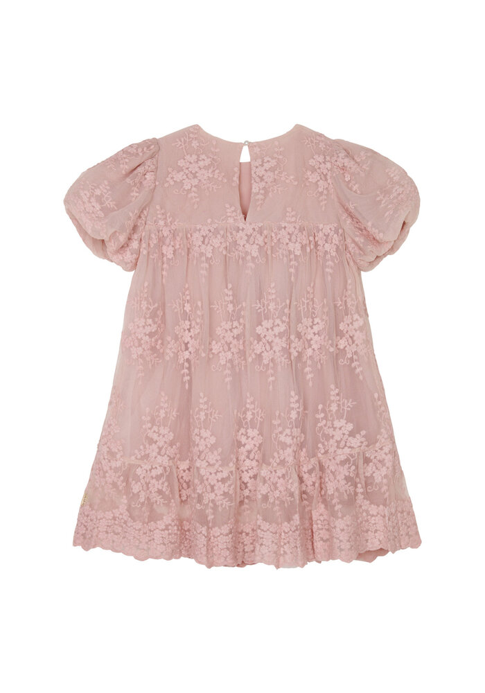 Noppies Girls Dress Mena short sleeve Evening Sand