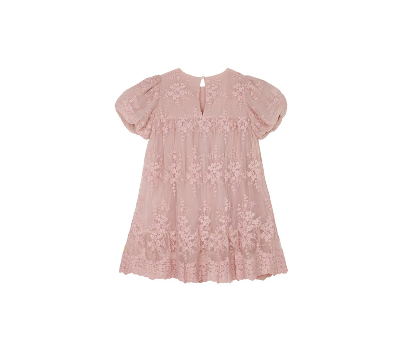 Noppies Girls Dress Mena short sleeve Evening Sand