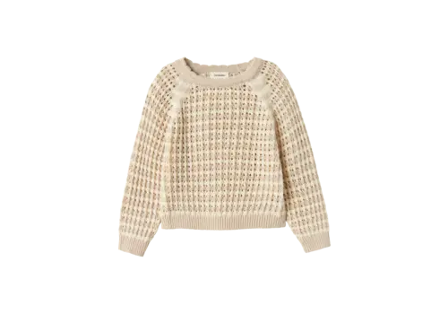 Lil' Atelier Lil'Atelier NMFBOA LS KNIT LIL Turtledove/GRAY MORN Lil' Atelier Lil'Atelier NMFBOA LS KNIT LIL Turtledove/GRAY MORN