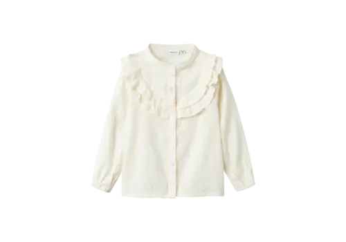 Name it Name It NMFBISHIRT LS SHIRT Cloud Dancer