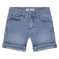 Stains and Stories boys denim short fresh blue denim