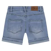 Stains and Stories boys denim short fresh blue denim