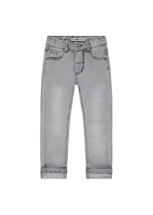 STAINS AND STORIES Stains and Stories boys jogg denim grey denim