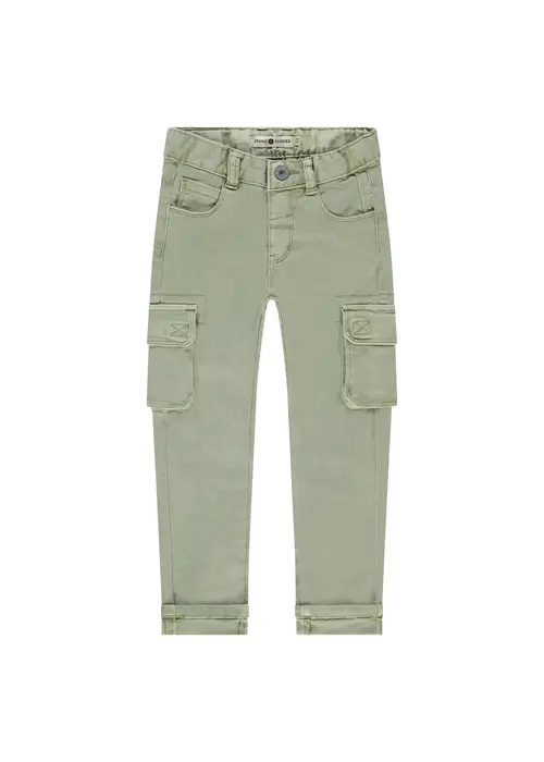 STAINS AND STORIES Stains and Stories boys pants pistachio