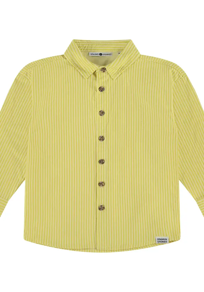 Stains and Stories boys shirt long sleeve sun