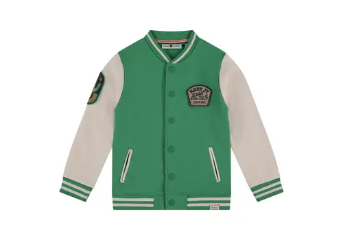 STAINS AND STORIES Stains and Stories boys sweat cardigan grass