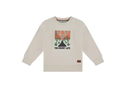 STAINS AND STORIES Stains and Stories boys sweatshirt bone