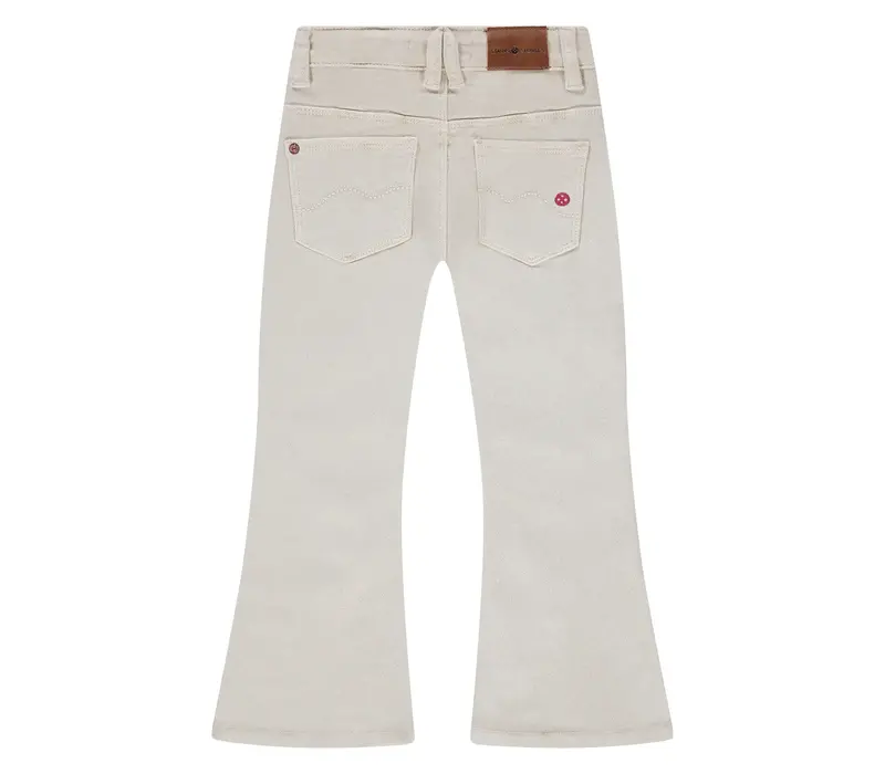 Stains and Stories girls flared denim ivory