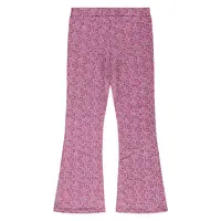 Stains and Stories girls flared pants burgundy