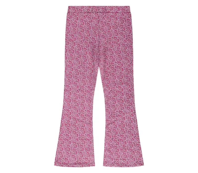 Stains and Stories girls flared pants burgundy