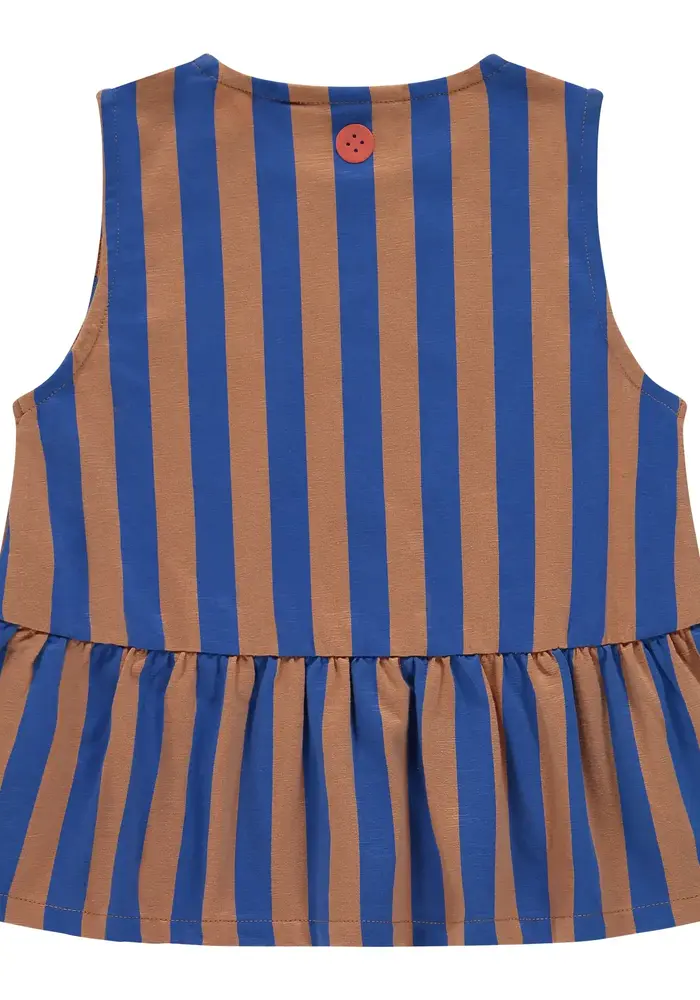 Stains and Stories girls t-shirt sleeveless dusty orange