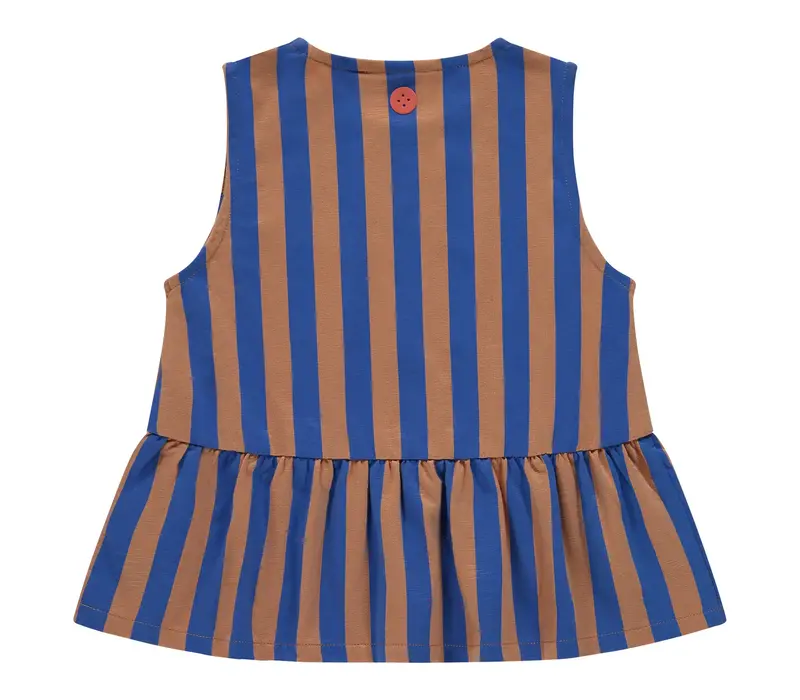 Stains and Stories girls t-shirt sleeveless dusty orange