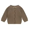 A TINY STORY A Tiny Story baby cardigan caramel A TINY STORY A Tiny Story baby cardigan caramel