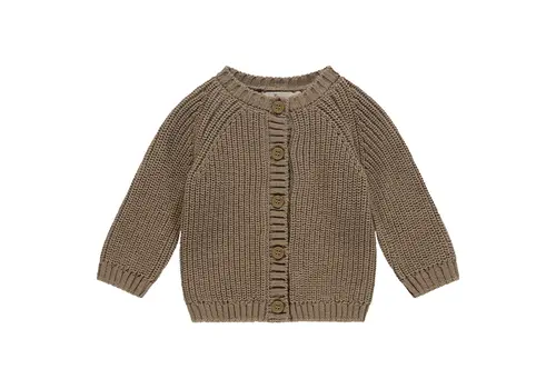 A TINY STORY A Tiny Story baby cardigan caramel A TINY STORY A Tiny Story baby cardigan caramel