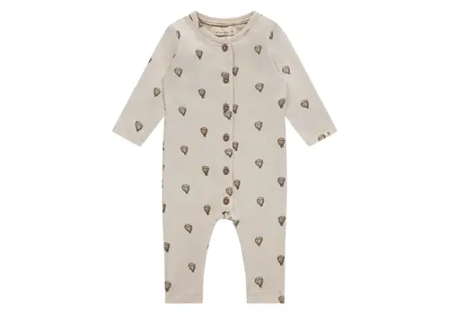 A TINY STORY A Tiny Story baby suit long sleeve pearl
