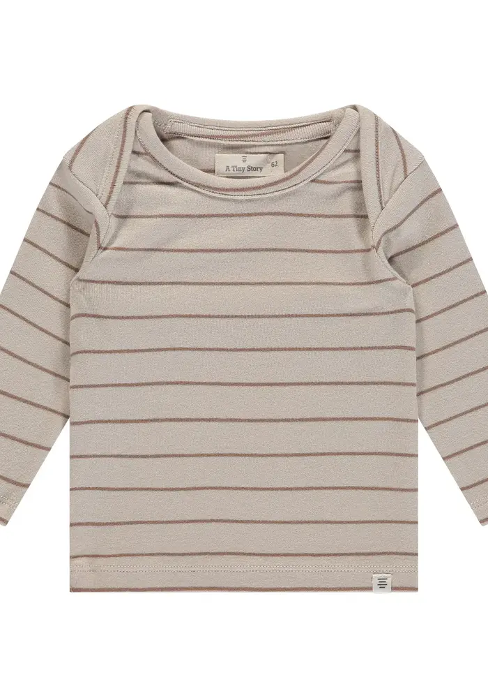 A Tiny Story baby t shirt long sleeve pearl 10