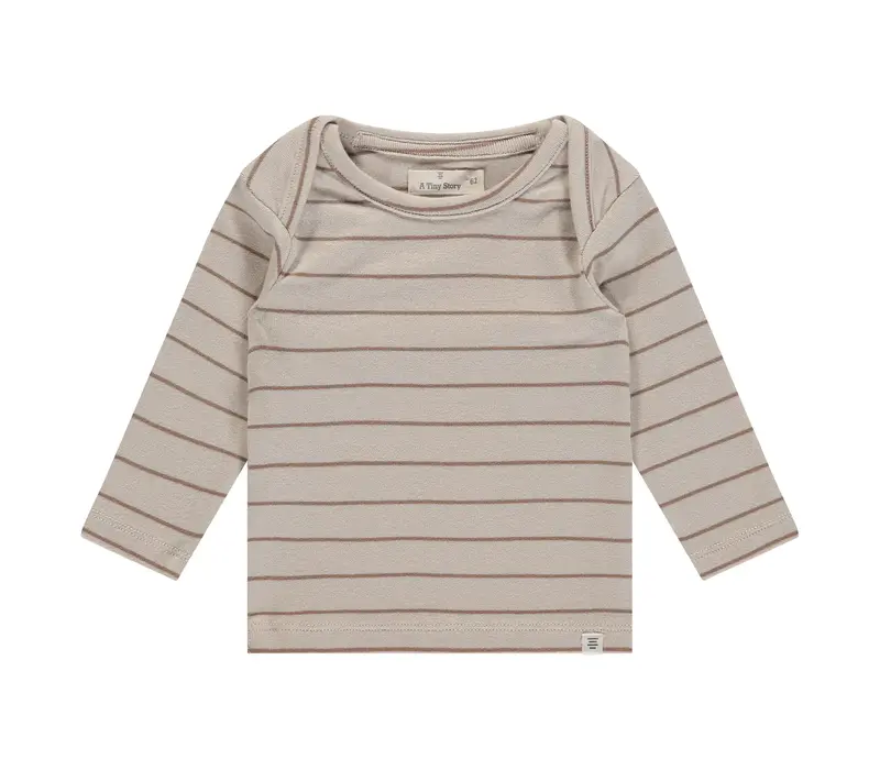 A Tiny Story baby t shirt long sleeve pearl 10